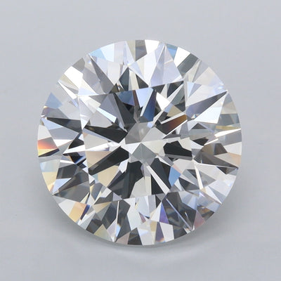 4.01 Carat Round Lab Diamond