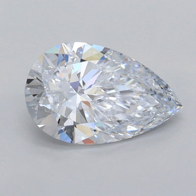 1.00 Carat Pear Lab Diamond