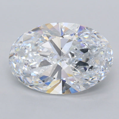 3.43 Carat Oval Lab Diamond