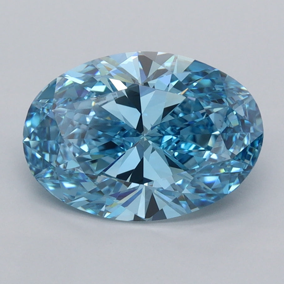 2.08 Carat Oval Lab Diamond