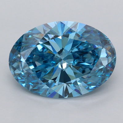 3.04 Carat Oval Lab Diamond