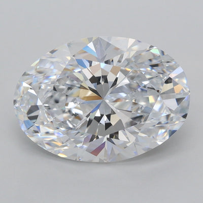 3.04 Carat Oval Lab Diamond