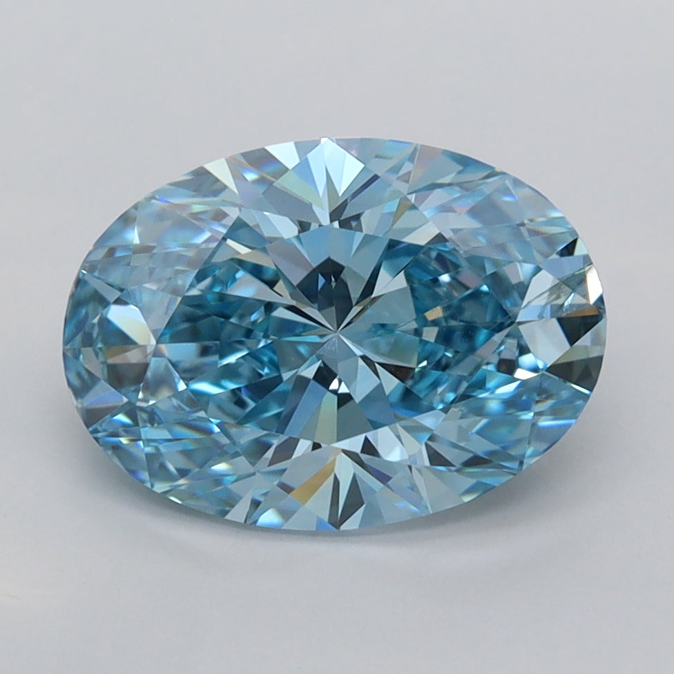 2.52 Carat Oval Lab Diamond