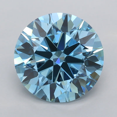 3.04 Carat Round Lab Diamond