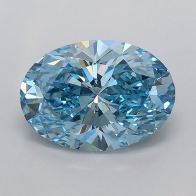 1.53 Carat Oval Lab Diamond