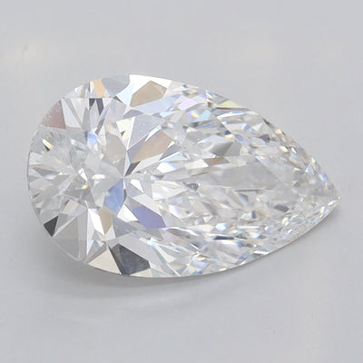 1.54 Carat Pear Lab Diamond