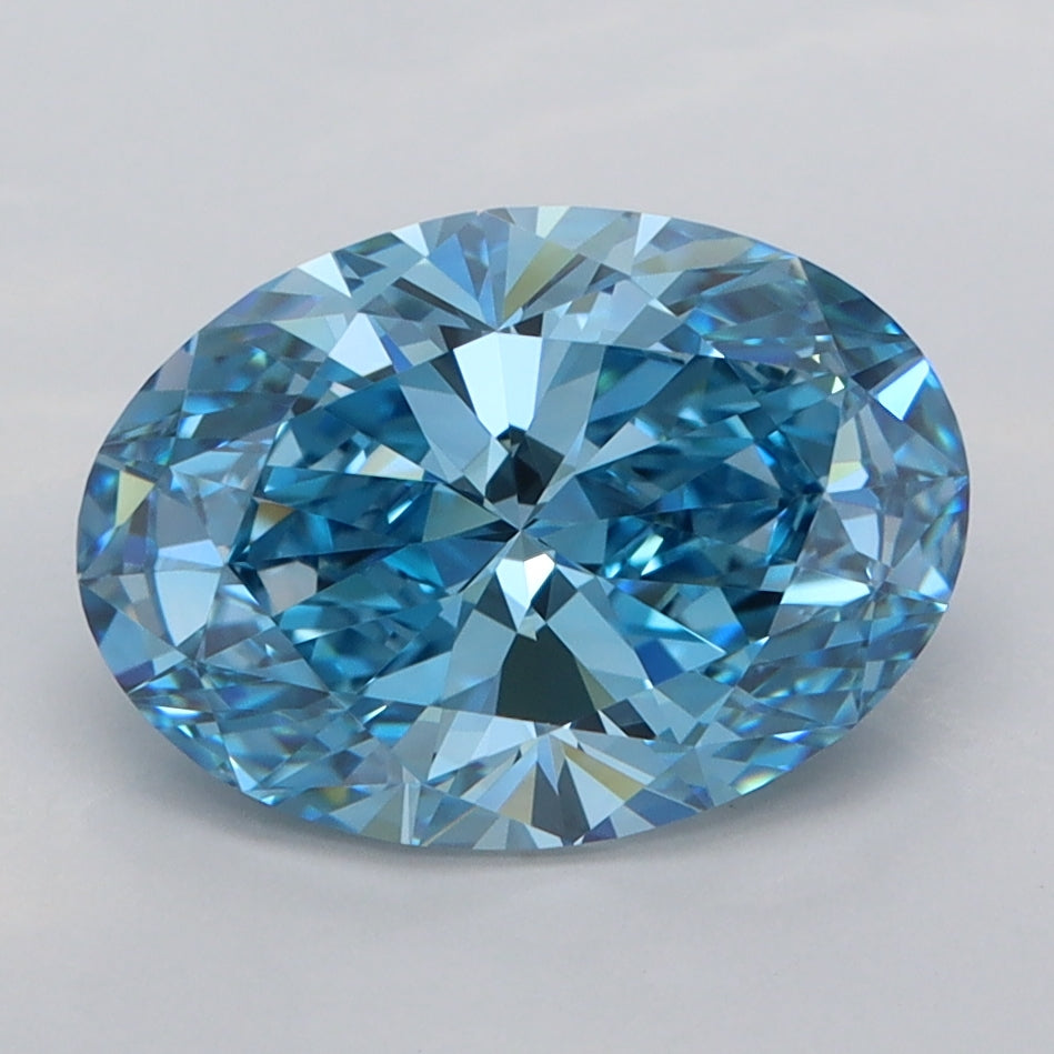 2.53 Carat Oval Lab Diamond