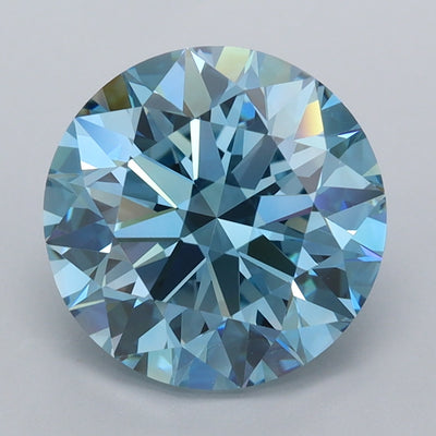 3.51 Carat Round Lab Diamond