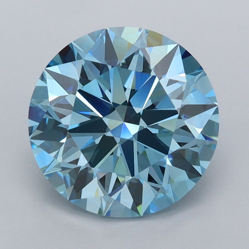2.52 Carat Round Lab Diamond