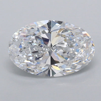 1.00 Carat Oval Lab Diamond