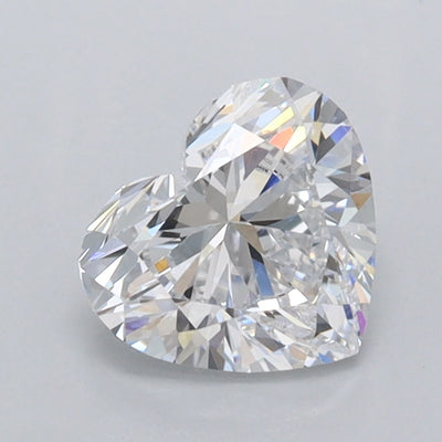 1.00 Carat Heart Lab Diamond