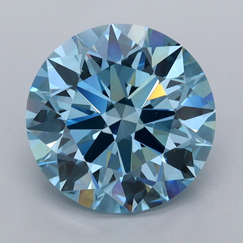 2.63 Carat Round Lab Diamond