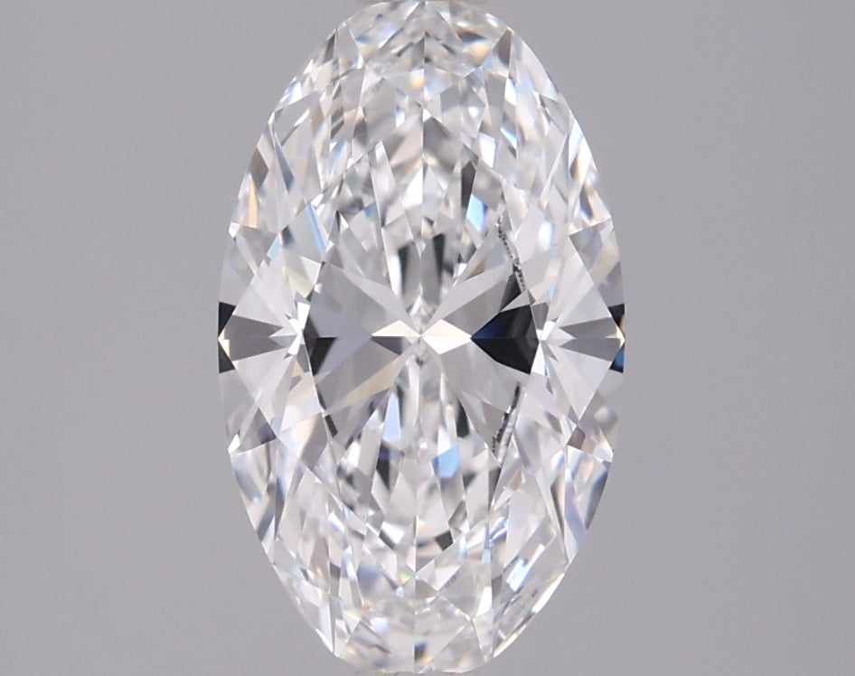 1.54 Carat Oval Lab Diamond