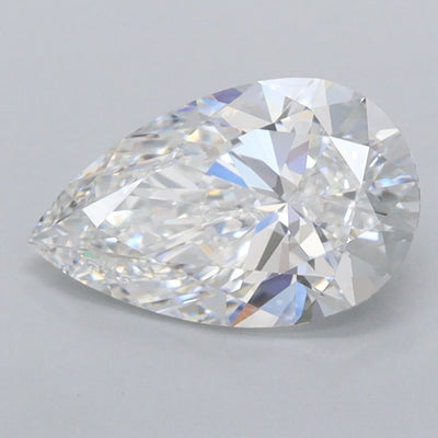 1.28 Carat Pear Lab Diamond