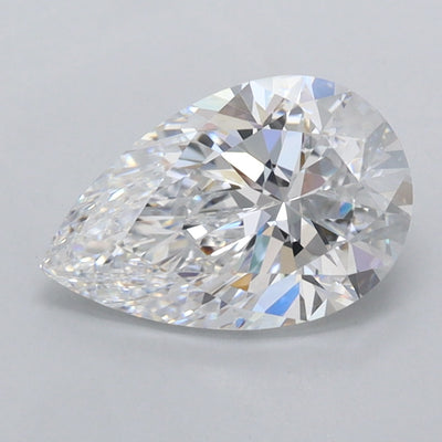 1.53 Carat Pear Lab Diamond
