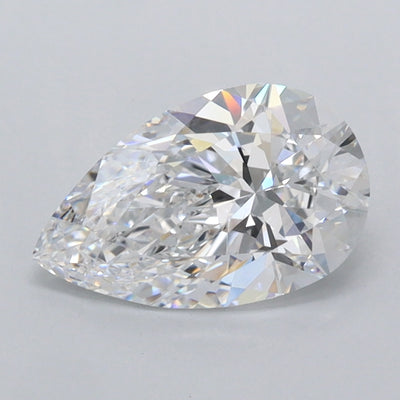 1.33 Carat Pear Lab Diamond