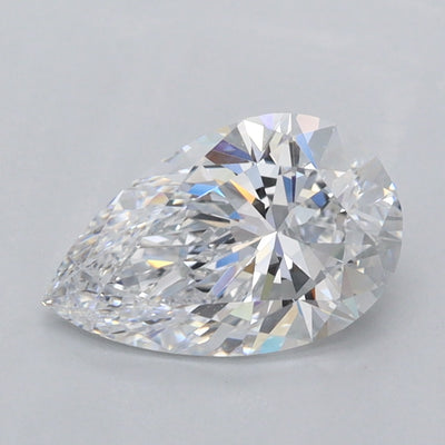 1.25 Carat Pear Lab Diamond