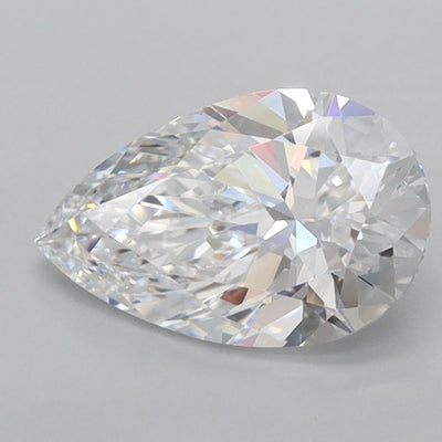 1.33 Carat Pear Lab Diamond