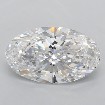 1.54 Carat Oval Lab Diamond