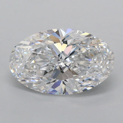 1.42 Carat Oval Lab Diamond