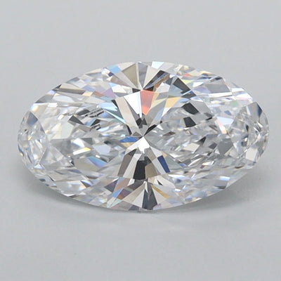 1.00 Carat Oval Lab Diamond