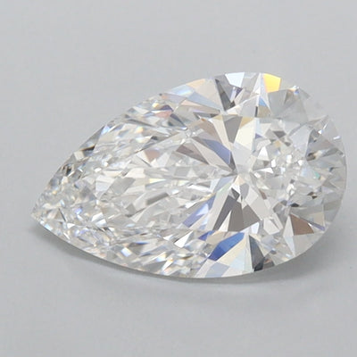 1.00 Carat Pear Lab Diamond