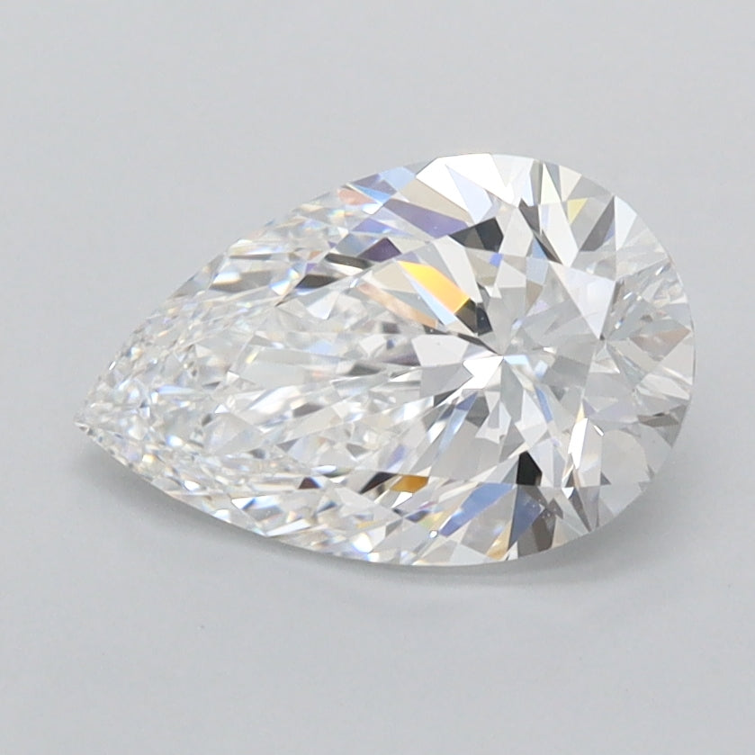 1.55 Carat Pear Lab Diamond