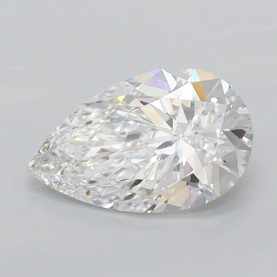 1.00 Carat Pear Lab Diamond