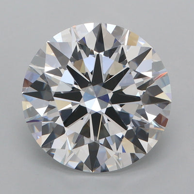 3.93 Carat Round Lab Diamond