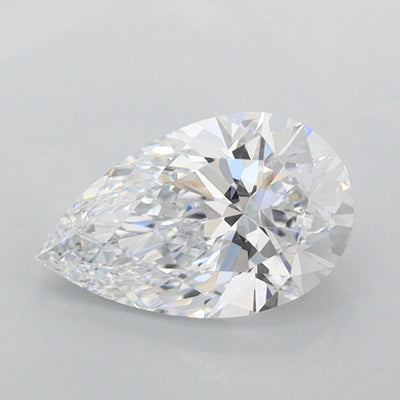 1.00 Carat Pear Lab Diamond