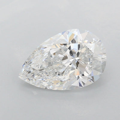 1.00 Carat Pear Lab Diamond