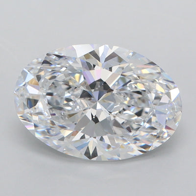 2.67 Carat Oval Lab Diamond