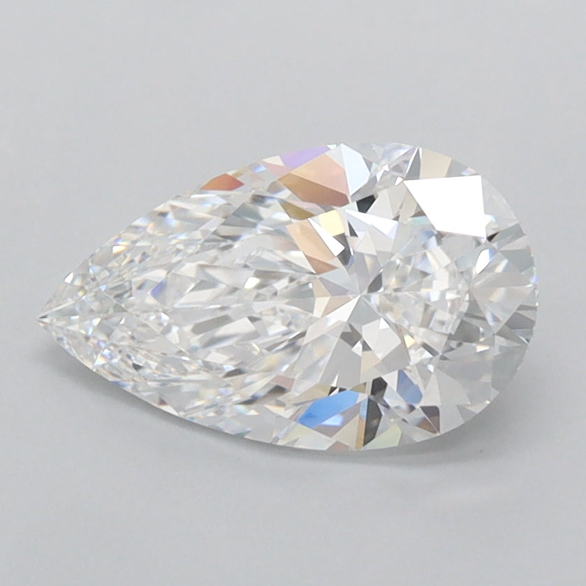 1.48 Carat Pear Lab Diamond
