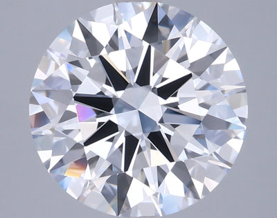 3.44 Carat Round Lab Diamond