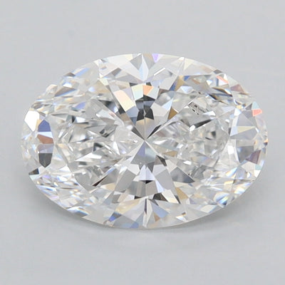 1.43 Carat Oval Lab Diamond