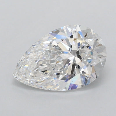 1.00 Carat Pear Lab Diamond