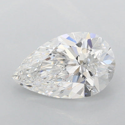 1.00 Carat Pear Lab Diamond