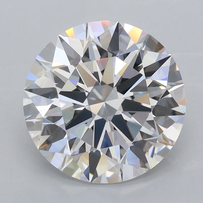 3.09 Carat Round Lab Diamond