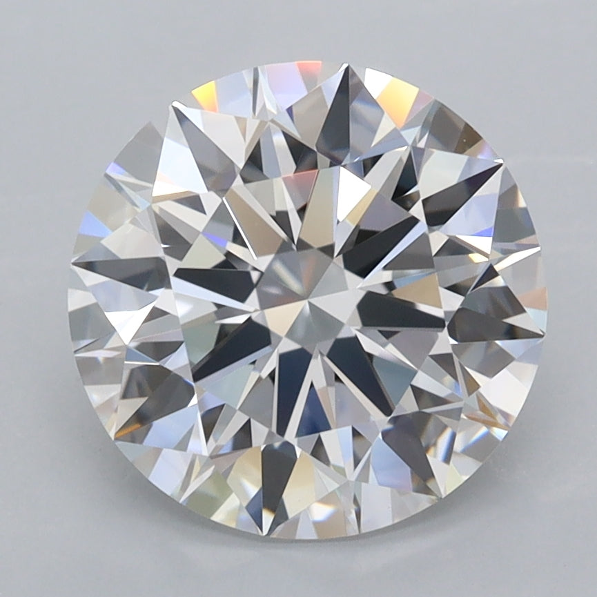 3.09 Carat Round Lab Diamond