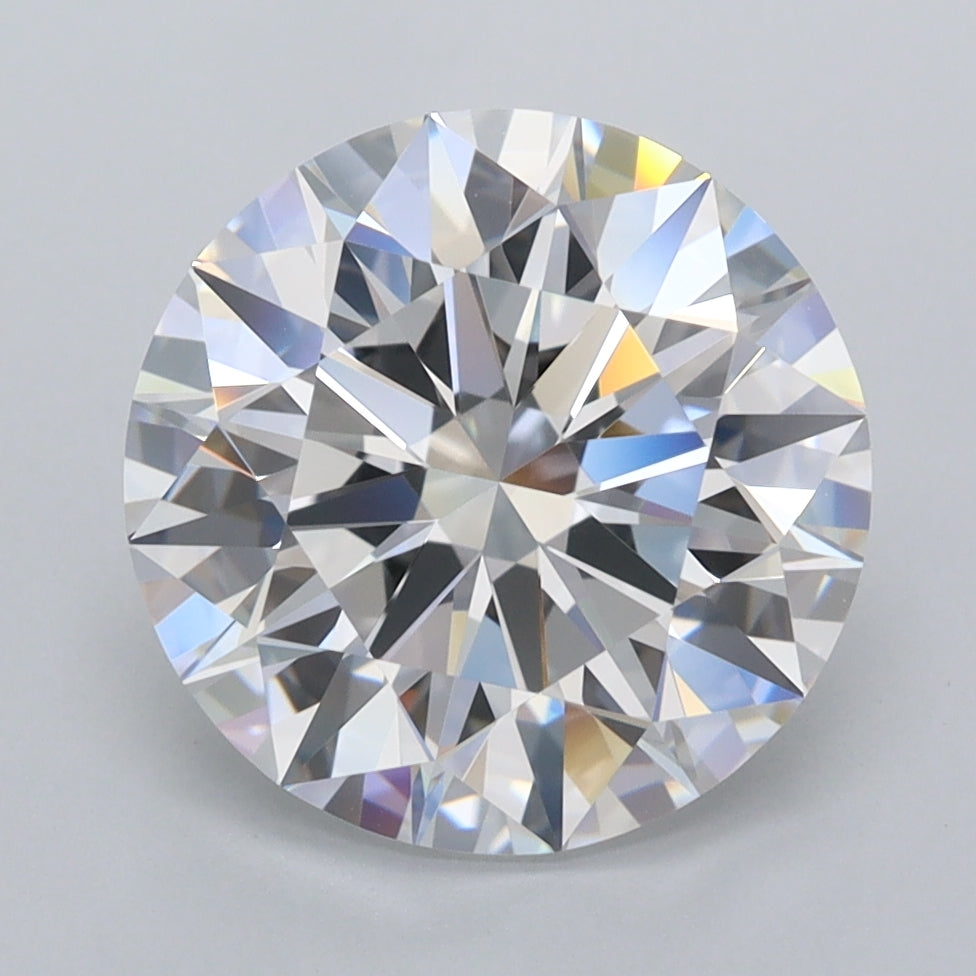 3.90 Carat Round Lab Diamond