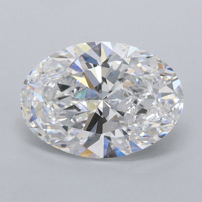 1.54 Carat Oval Lab Diamond