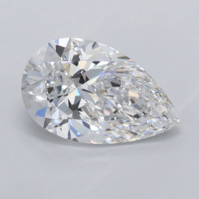 1.00 Carat Pear Lab Diamond
