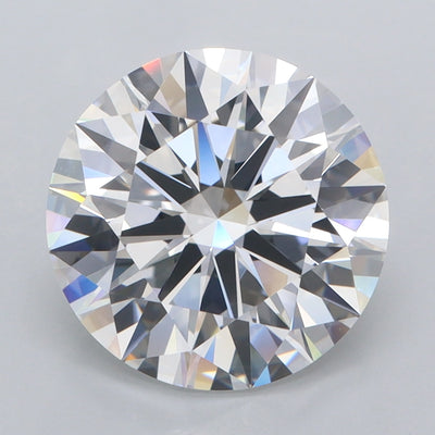 3.76 Carat Round Lab Diamond