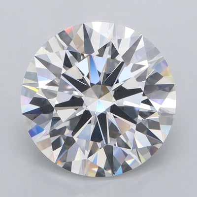 4.14 Carat Round Lab Diamond