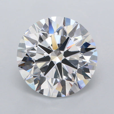 3.94 Carat Round Lab Diamond