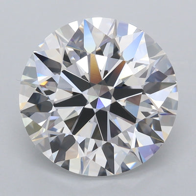 3.22 Carat Round Lab Diamond