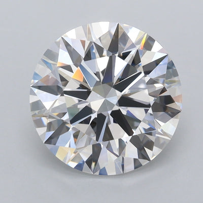 2.96 Carat Round Lab Diamond