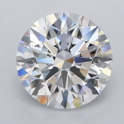 4.01 Carat Round Lab Diamond