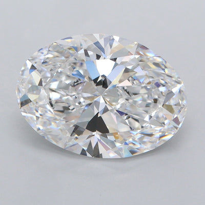 3.34 Carat Oval Lab Diamond