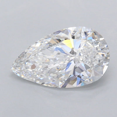 1.00 Carat Pear Lab Diamond